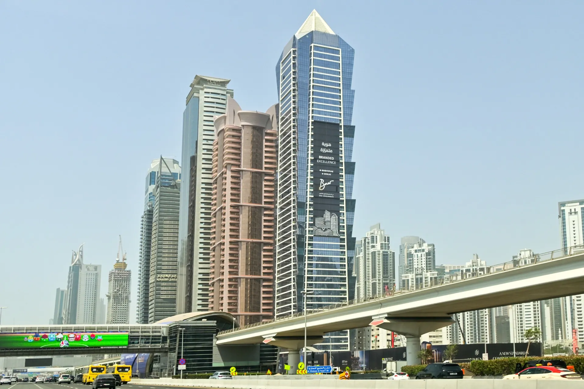 See-Through Building Wraps — outdoor advertising in Dubai