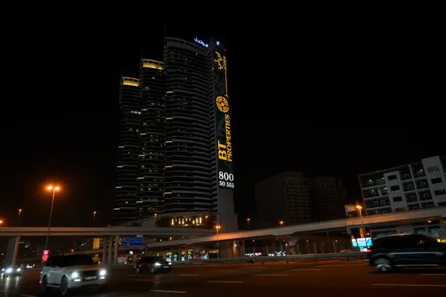Wall Banners — outdoor advertising in Dubai